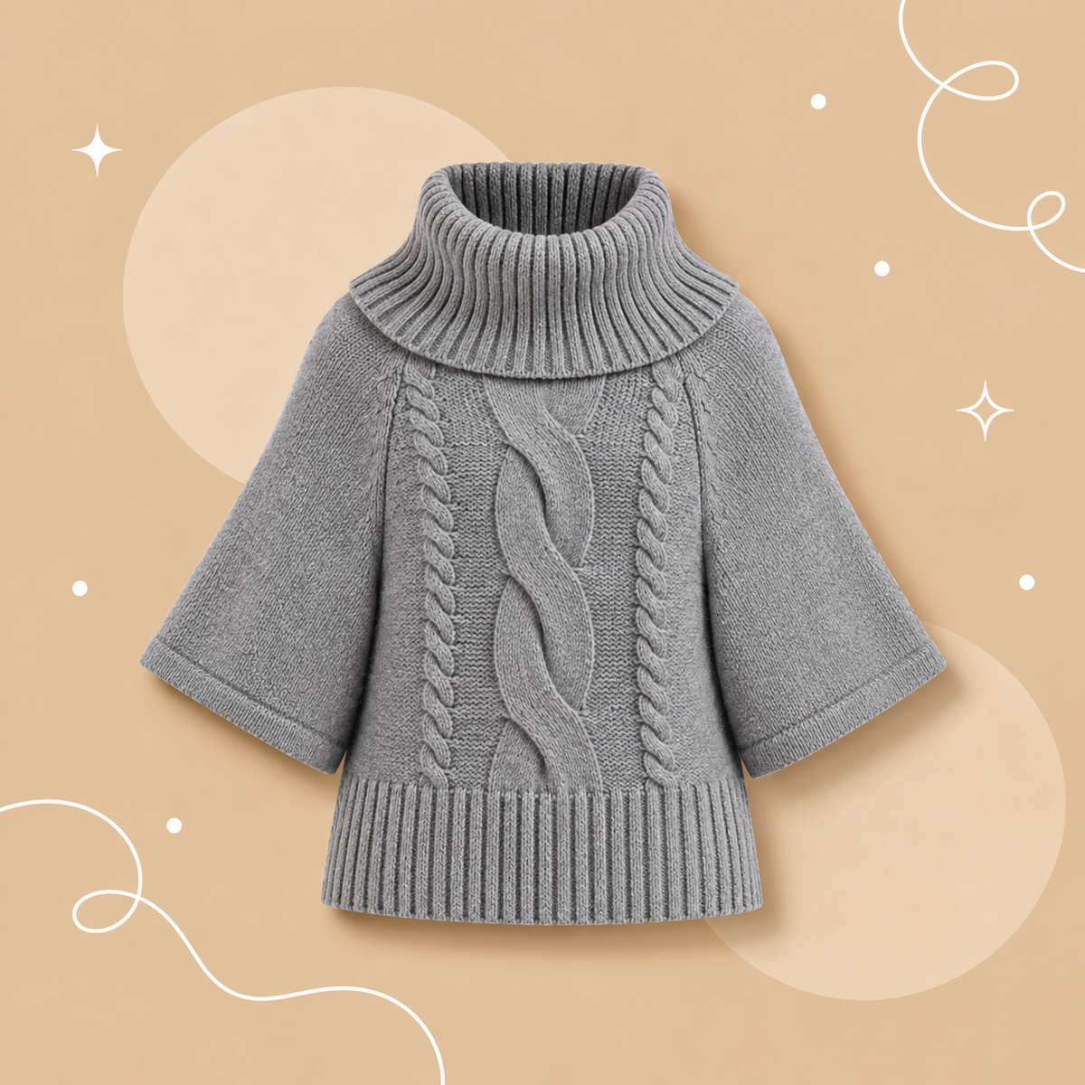 Laurel™ CozyKnit Turtleneck Sweater