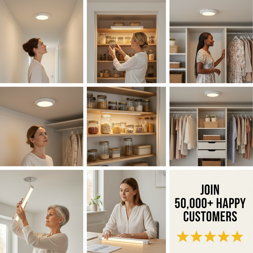 Laurel™ Motion Sensor Ceiling Light