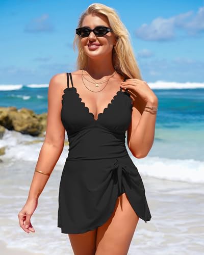 Tummy Control One-Piece Swimdress