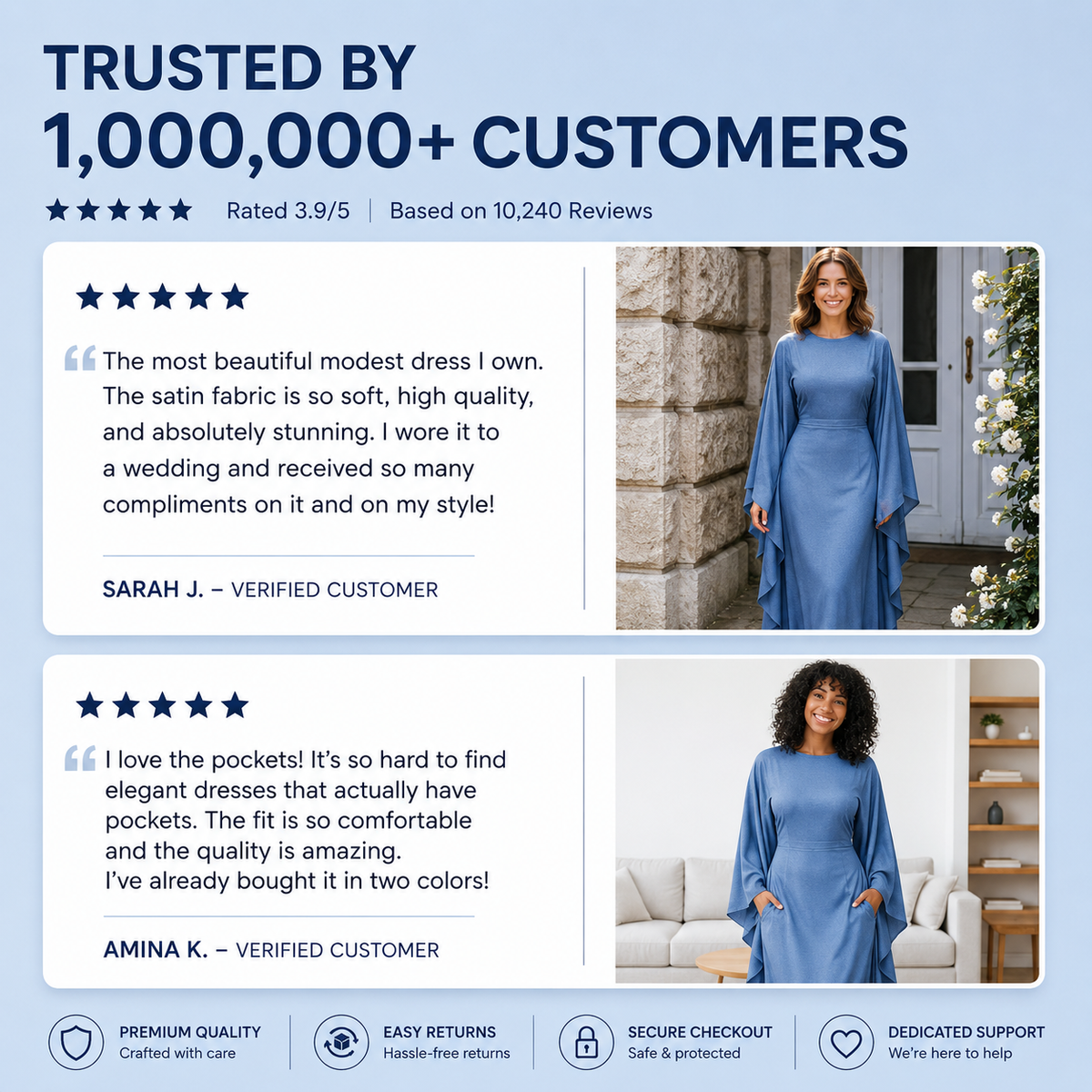Laurel™ Modest Dress