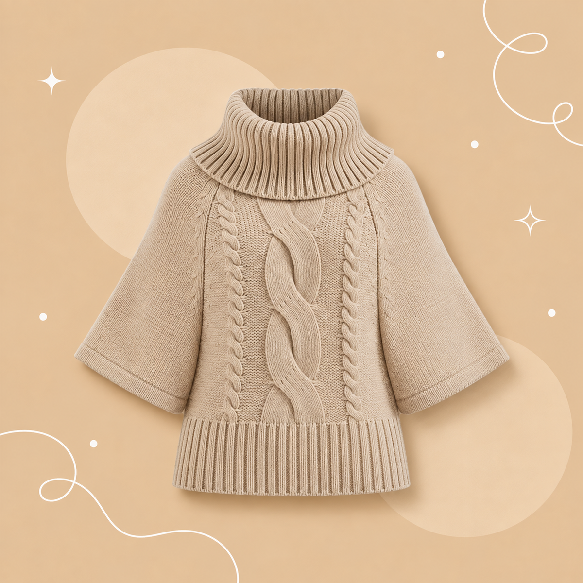 Laurel™ CozyKnit Turtleneck Sweater