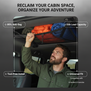 Car Ceiling Storage Net