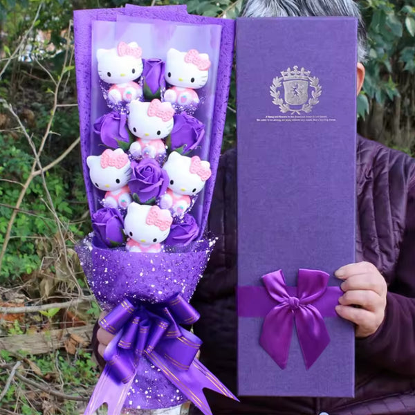 Kitty Bouquet Gift Box