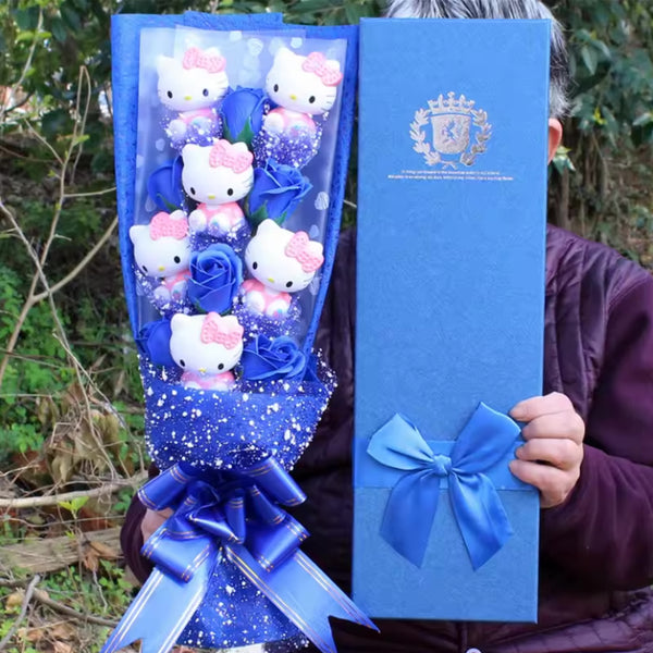 Kitty Bouquet Gift Box