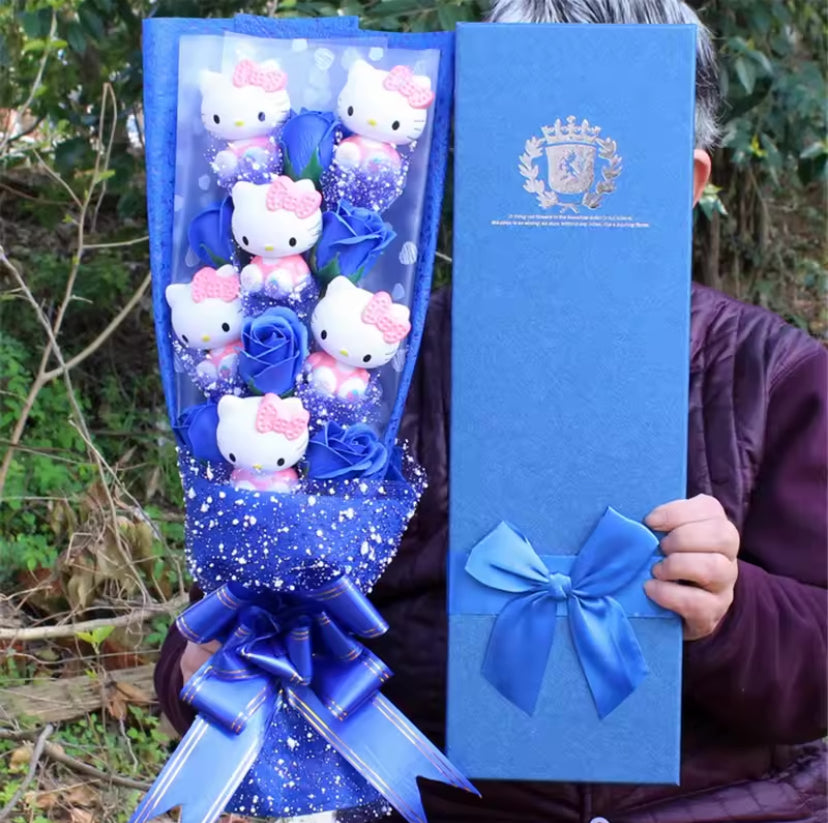 Kitty Bouquet Gift Box