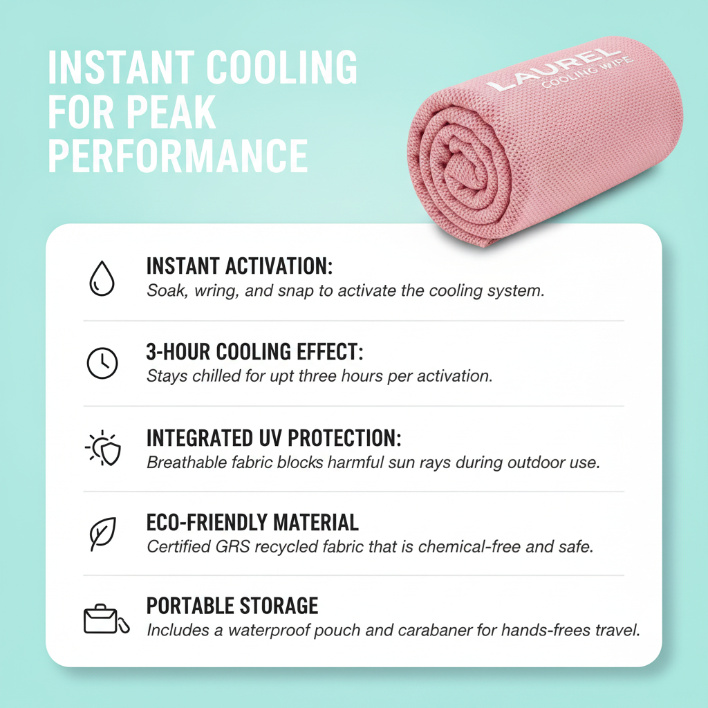 Laurel™ Cooling Wipes
