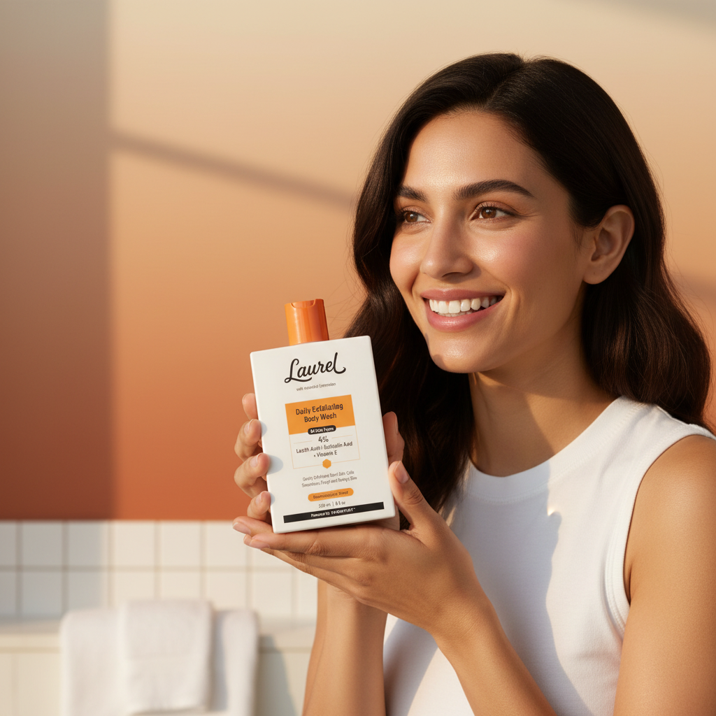 Laurel™ Exfoliating Body Wash with Lactic Acid & Salicylic Acid - 236ml