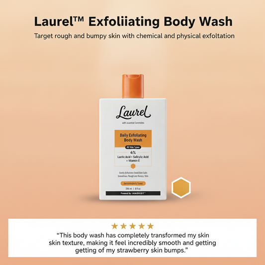 Laurel™ Exfoliating Body Wash with Lactic Acid & Salicylic Acid - 236ml