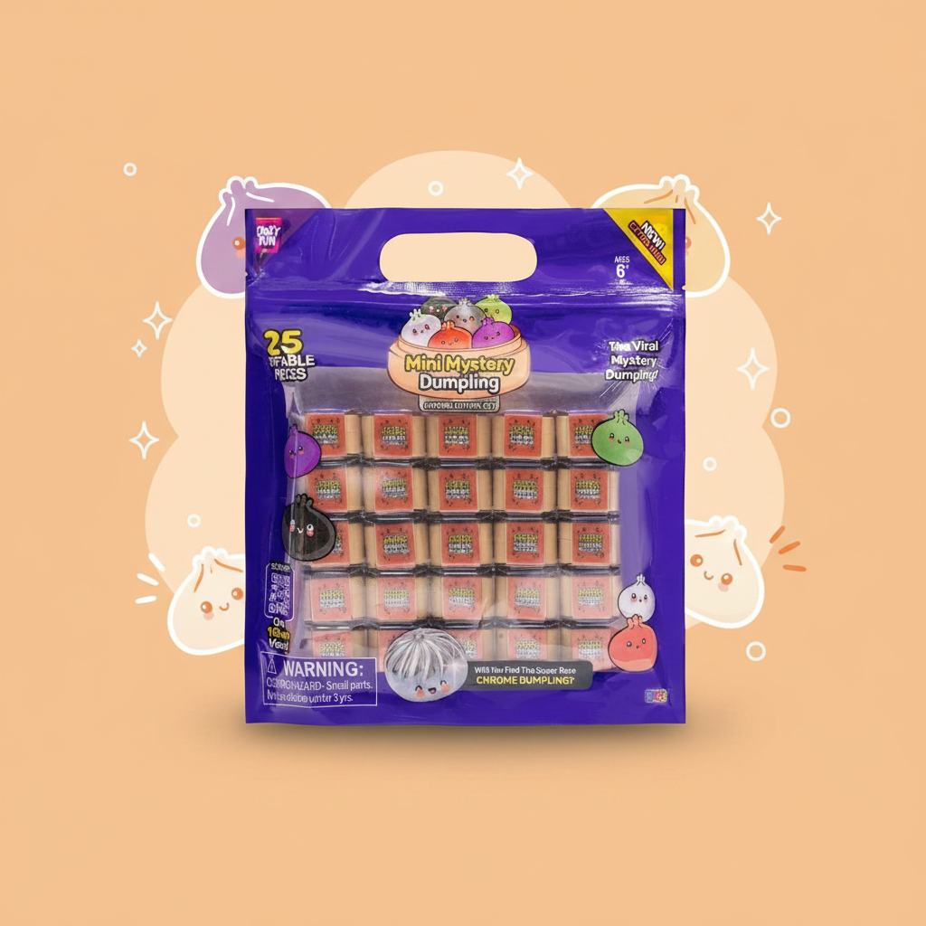 Mini Mystery Dumpling Chrome Edition Set