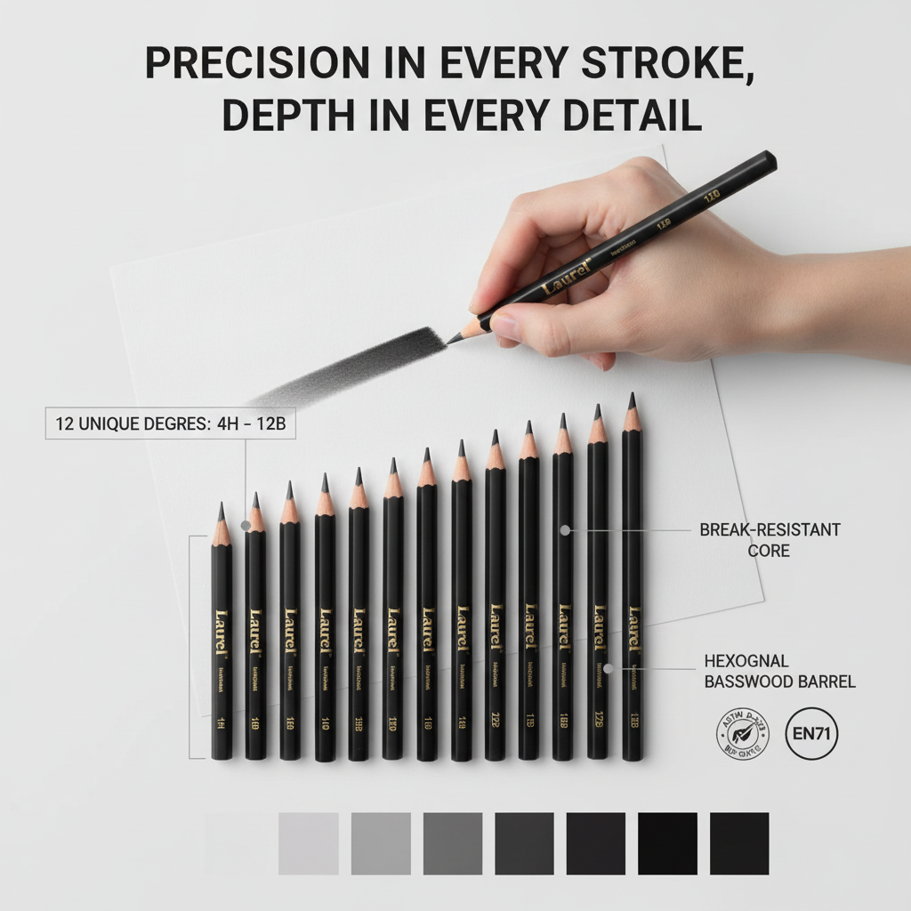 Laurel™ Professional Sketching Pencil Set