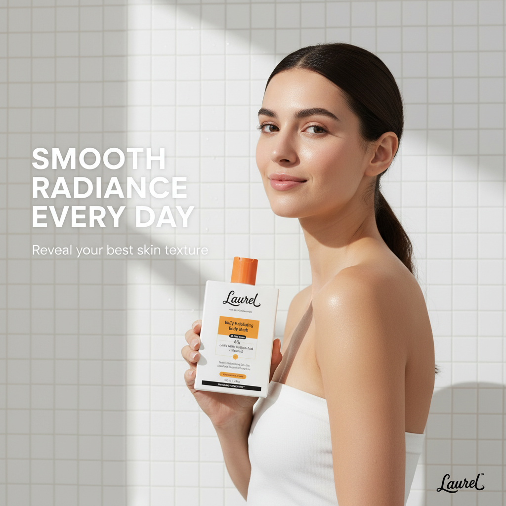 Laurel™ Exfoliating Body Wash with Lactic Acid & Salicylic Acid - 236ml