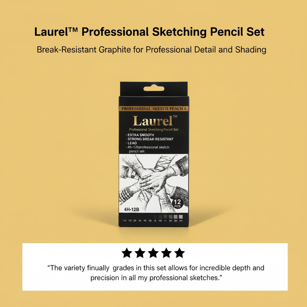 Laurel™ Professional Sketching Pencil Set